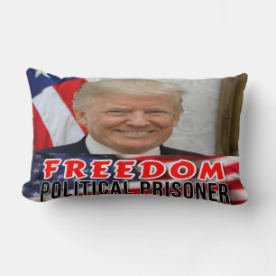Cojín Lumbar Prisionero político de Trump