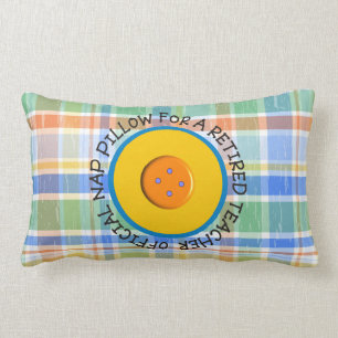 Cojín Lumbar Profesor jubilado "almohada oficial de la siesta "