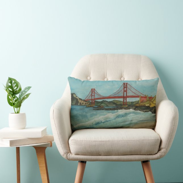 Cojín Lumbar Puente Golden Gate San Francisco (Silla)