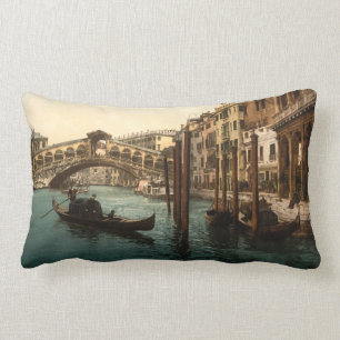 Cojín Lumbar Puente I, Venecia, Italia de Rialto