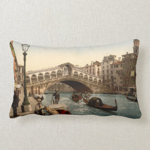 Cojín Lumbar Puente II, Venecia, Italia de Rialto