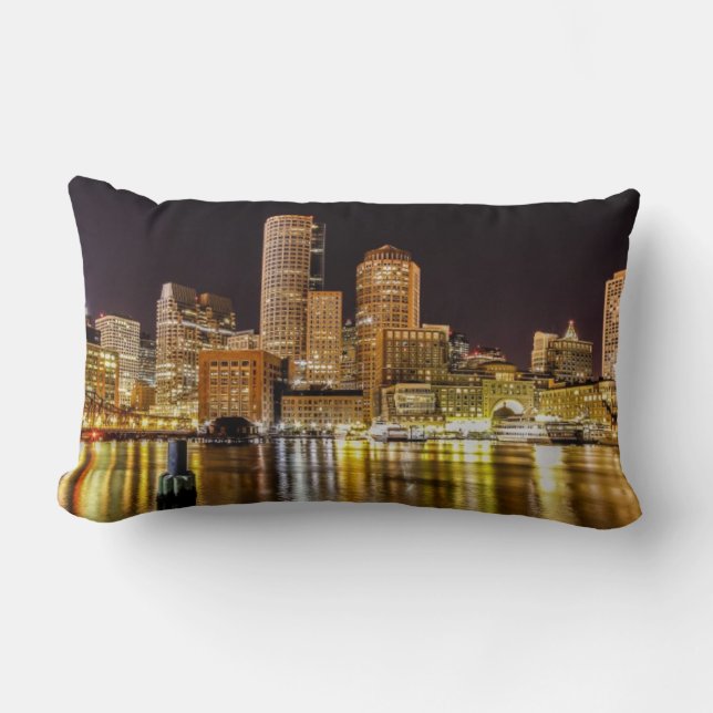 Cojín Lumbar Puerto de Boston (Anverso)