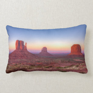 Cojín Lumbar Puesta de sol sobre Monument Valley Arizona