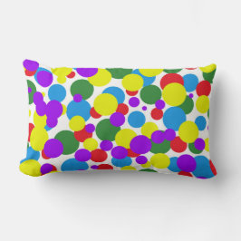 Cojín Lumbar Puntos coloridos