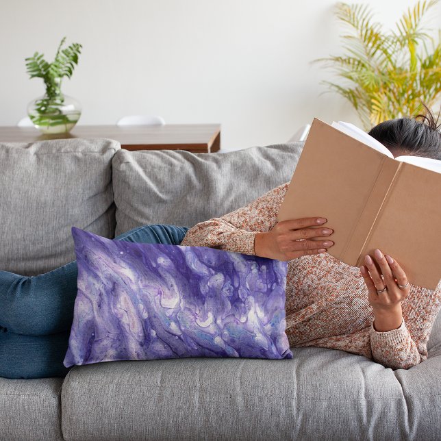 Cojín Lumbar Puro de líquido acrílico púrpura (Subido por el creador)