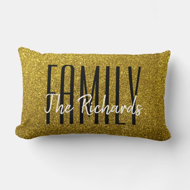 Cojín Lumbar Purpurina (Anverso)