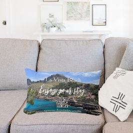 Cojín Lumbar QR de alquiler de aerbnb para viajes fotográficos
