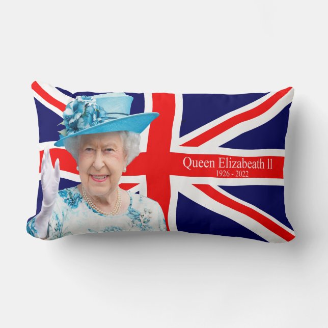 Cojín Lumbar Queen Elizabeth ll (Anverso)