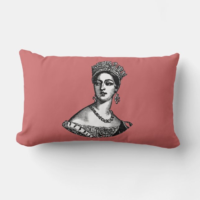 Cojín Lumbar Queen Victoria (Anverso)