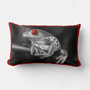 Cojín Lumbar Rana de árbol de ojos rojos