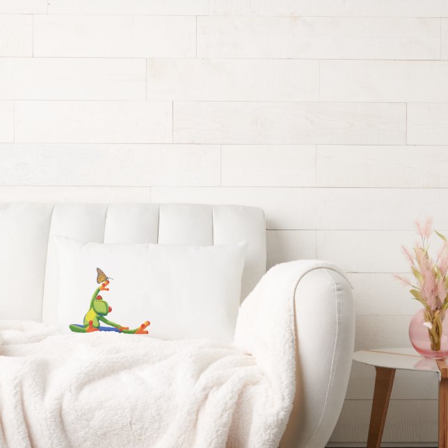 Cojín Lumbar Rana de yoga (Sofá)