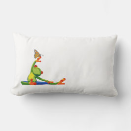 Cojín Lumbar Rana de yoga