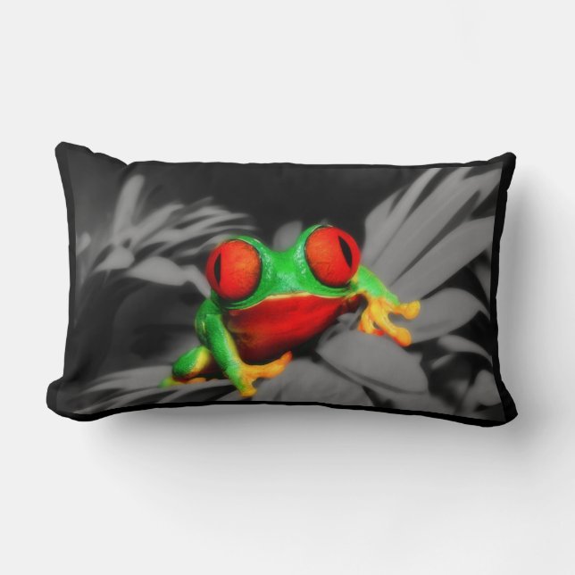 Cojín Lumbar Rana teñida (Anverso)