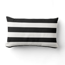 Rayas blancos y negros grandes reversibles