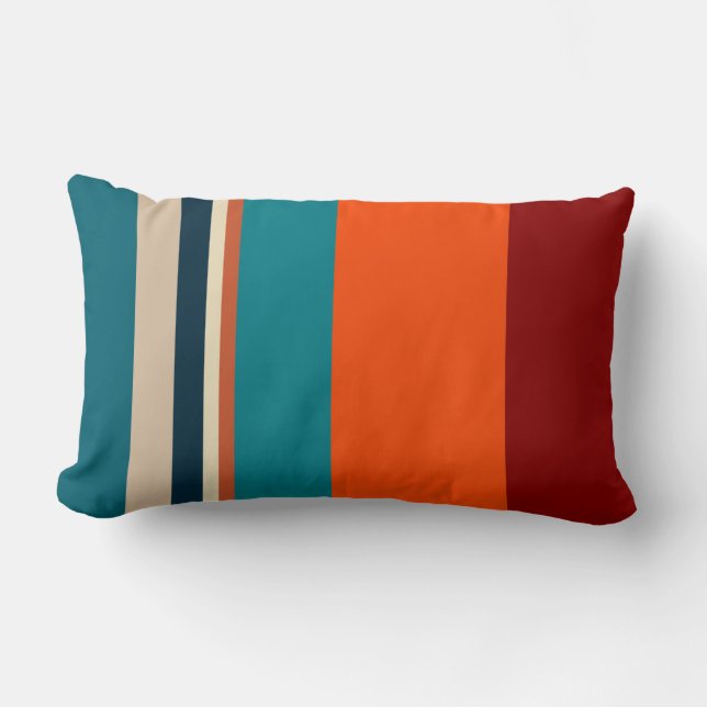 Cojín Lumbar Rayas suroeste 19 (Anverso)