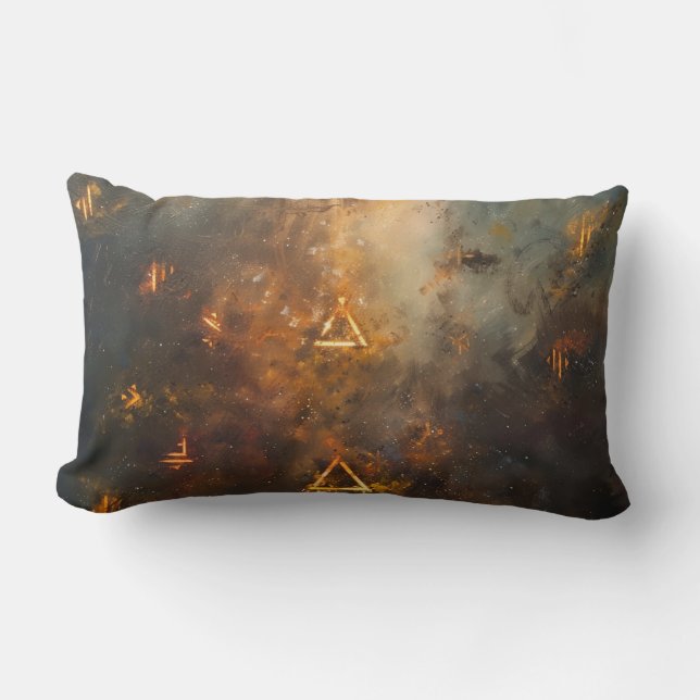 Cojín Lumbar Recuerdo mi magia (Anverso)