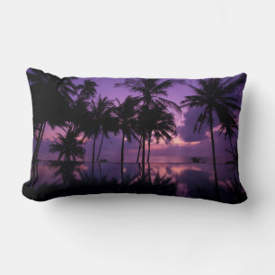 Cojín Lumbar Reflexión de la palmera