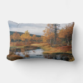 Cojín Lumbar Reflexiones ruska finlandesas de Serenade de otoño