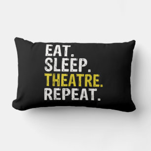 Cojín Lumbar Regalo de actor repetitivo del teatro del sueño