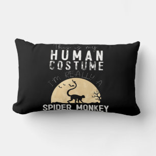 Cojín Lumbar Regalo de araña Araña de disfraz humana de Hallo