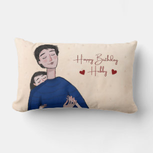 Cojín Lumbar regalo de cumpleaños del esposo