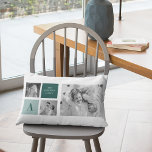 Cojín Lumbar Regalo de foto de conjunto de nombres familiares p<br><div class="desc">Presentamos nuestro último regalo personalizado de nombre de familia: Fotografía de moda y tema verde! Este regalo único y elegante está diseñado para celebrar los momentos especiales de su familia y añadir un toque de elegancia inspirada en la naturaleza a su decoración.</div>