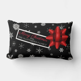 Cojín Lumbar Regalo de Navidades simulados realistas y personal