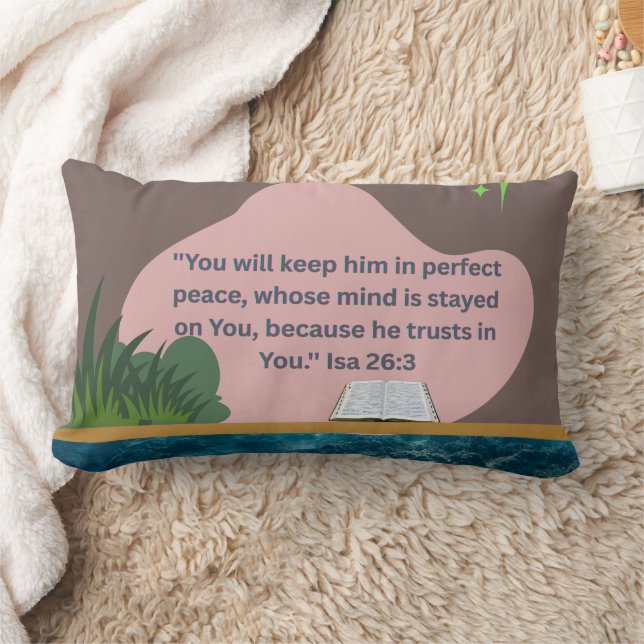 Cojín Lumbar Regalo personalizado (Manta)