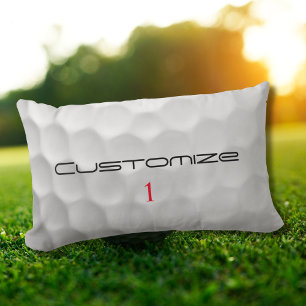 Cojín Lumbar Regalos de Pelotas de Golf Personalizadas Serie Fi