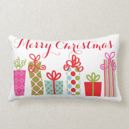 Cojín Lumbar Regalos de vacaciones del navidad