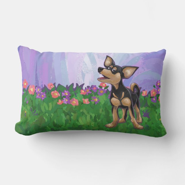 Cojín Lumbar Regalos y accesorios de Chihuahua (Anverso)