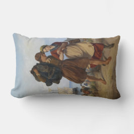 Cojín Lumbar Regreso del pescador (por Rudolf Jordan)