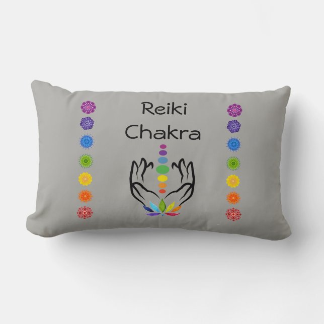 Cojín Lumbar Reiki/Chakra (Anverso)