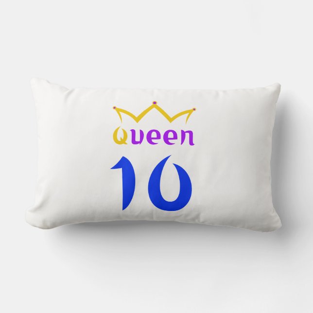 Cojín Lumbar Reina 10 (Anverso)