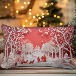 Cojín Lumbar Renos 3D y personas en las aldeas