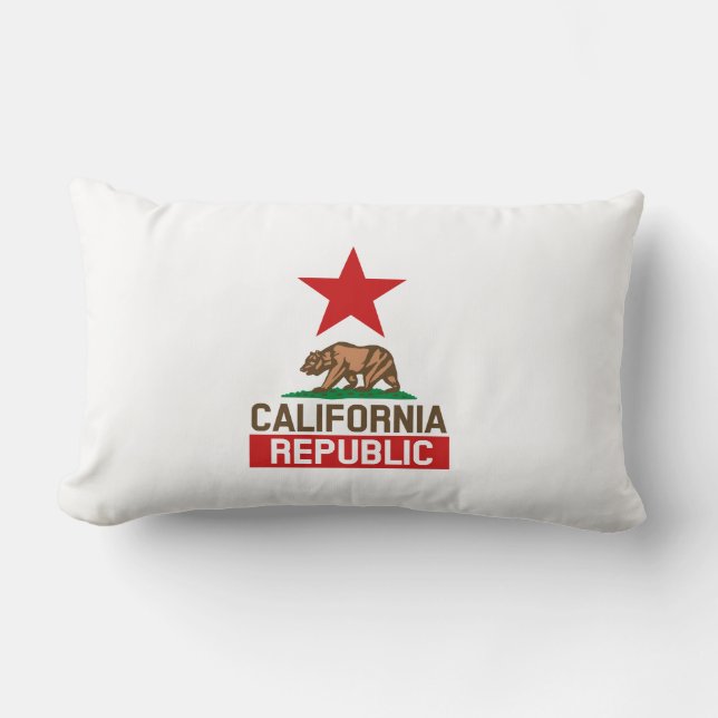 Cojín Lumbar República California (Anverso)