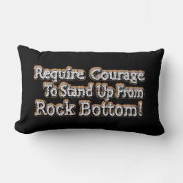 Cojín Lumbar "Requerir Valor" Diseño Cuto. ¡Hazte con una en Za