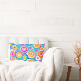Cojín Lumbar Resumen Círculos Art NOMBRE Moderno Decoración Col