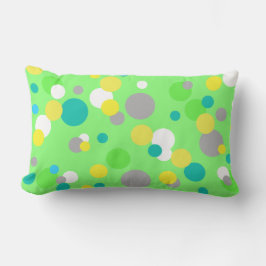 Cojín Lumbar Resumen De Arte Pintando Un Cuchillo De Una Especi