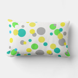 Cojín Lumbar Resumen De Arte Pintando Un Cuchillo De Una Especi