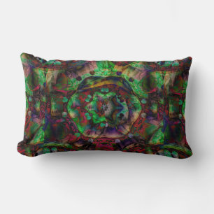 Cojín Lumbar Resumen de brote de flores de bonito