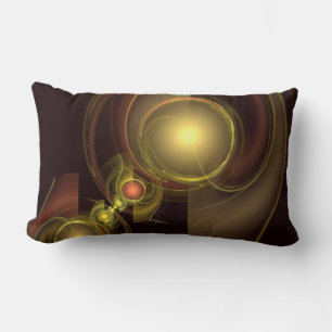 Cojín Lumbar Resumen de conexión íntima Art Lumbar Pillow