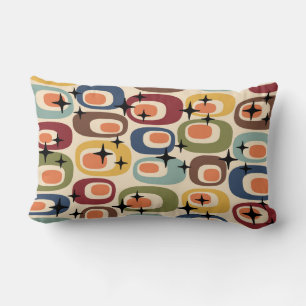 Cojín Lumbar Resumen moderno Retro Mid Century
