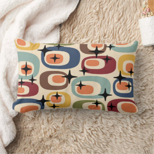 Cojín Lumbar Resumen moderno Retro Mid Century