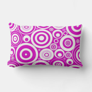 Cojín Lumbar Retro Círculos Americanos MoJo Pillow