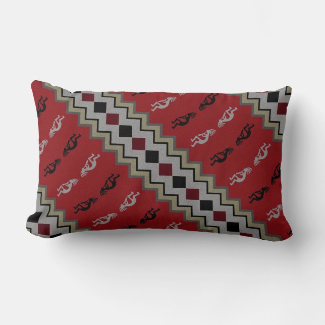 Cojín Lumbar Retro del Suroeste (Anverso)