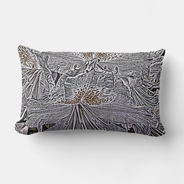 COJÍN LUMBAR RHODODENDRONS (Anverso)