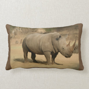 Cojín Lumbar Rinoceronte africano
