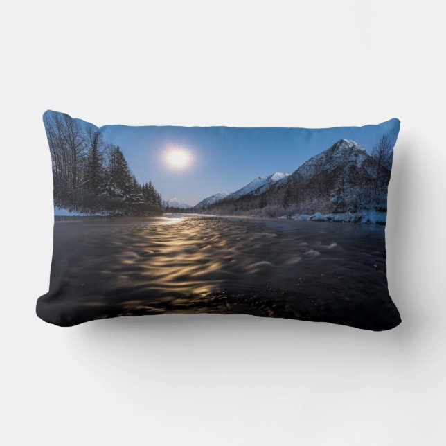Cojín Lumbar Río Moon (Anverso)