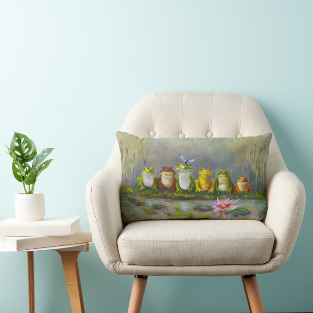 Cojín Lumbar Río Ribbit (Silla)